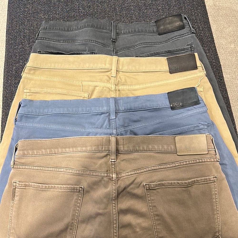 Men’s Paige Pants, Size 36